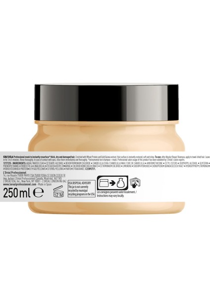 Loreal Professionnel L'oreal Professionnel Serie Expert Absolut Repair Yıpranmış Saçlar Için Onarıcı Maske 250 ml modelleri
