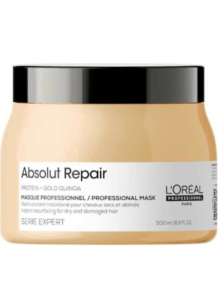 Loreal Professionnel L'oreal Professionnel SE21 Absolut Repair Yıpranmış Saçlar Için Onarıcı Maske 500ML