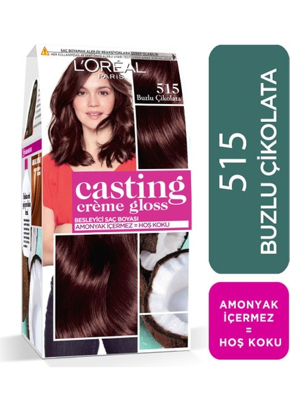 L'oreal Paris Saç Boyası - Casting Creme Gloss 515 Buzlu Çikolata 3600523302918