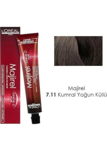 Loreal Professionnel L'oreal Professionnel L'oreal Majirel 7.11 Kumral Yoğun Küllü