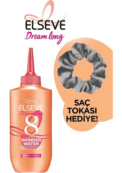 Dream Long Wonder Water Mucize Bakım Suyu 200ML ve Saç Tokası