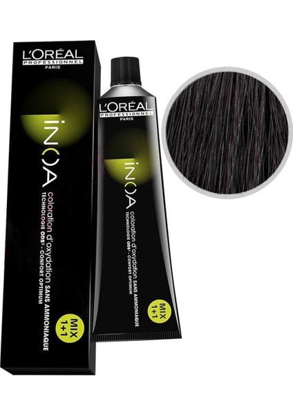 Loreal Professionnel L'oreal Professionnel Inoa 4 Kahve Saç Boyası 60 ml 3474630412743