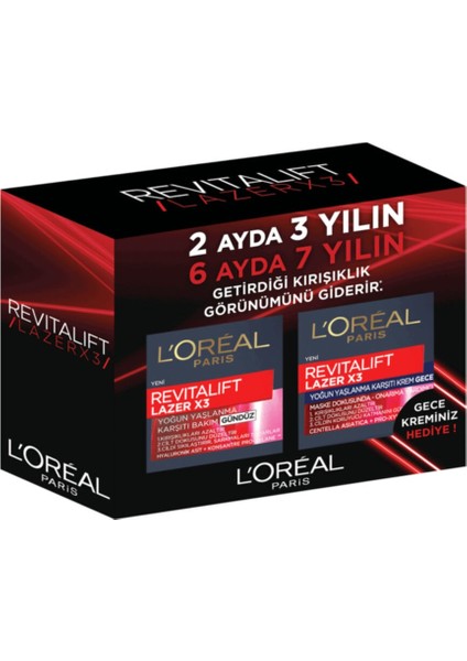 L'oreal Paris Revitalift Özel Bakım Seti Gece + Gündüz Kremi 50 ml 3600522480078 L
