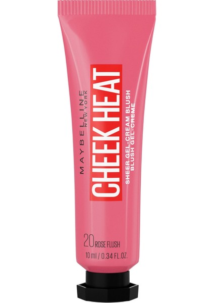 Cheek Heat Likit Allık 20 Rose Flash 3600531591359