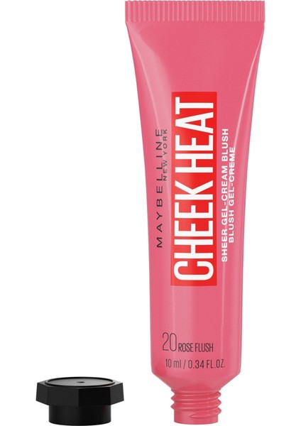 Cheek Heat Likit Allık 20 Rose Flash 3600531591359 fiyatları