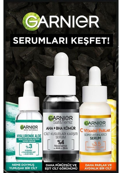 Nemlendirici Canlandırıcı Peeling Etkili Serum Seti 3