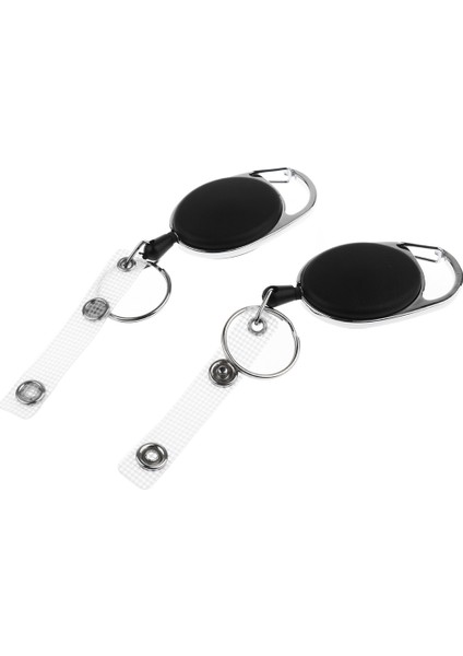 2pcs 60CM Tel - Geri Çekilebilir Kimlik Kartı Tutucu Anahtar Zinciri (Yurt Dışından) fiyatları