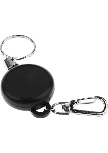 2pcs / Set Dayanıklı 60CM Çelik Tel Geri Çekilebilir Anahtarlık (Yurt Dışından) modelleri