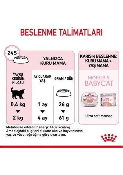 Royal Canin® Mother & Babycat Yavru Kedi Maması 4 Kg