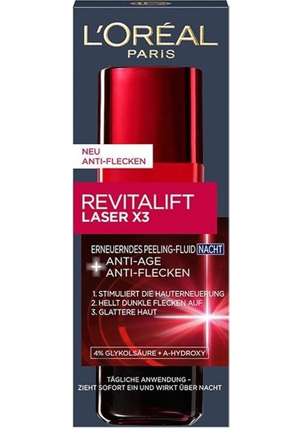Loreal Revitalift Lazer X3 Yoğun ve Serum 30 ml