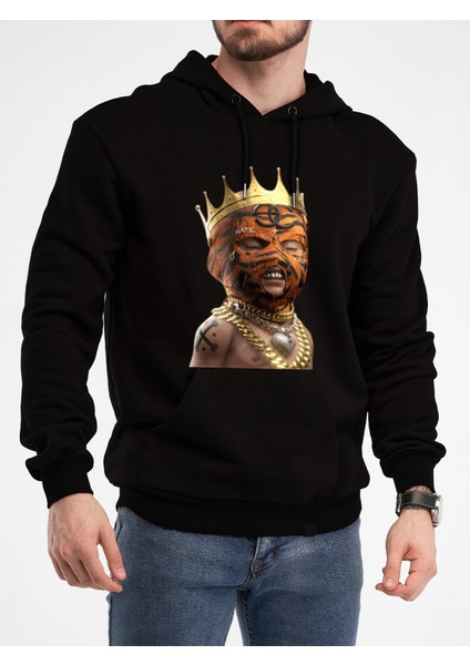 Oversize Sweatshirt & Hoodie Baby Gangsta Baskılı