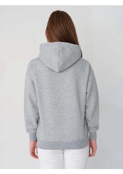 Oversize Sweatshirt & Hoodie Lyrcal Baskılı
