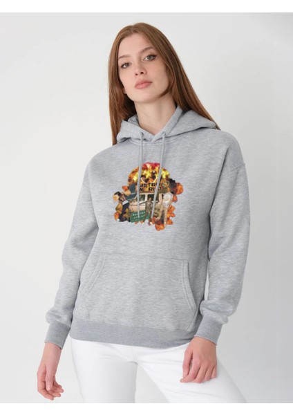 Oversize Sweatshirt & Hoodie Astro World Baskılı