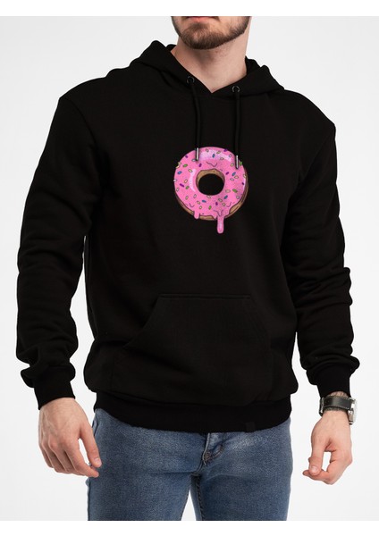 Oversize Sweatshirt & Hoodie Donut On Arka Baskılı fiyatları