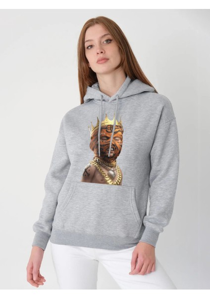 Oversize Sweatshirt & Hoodie Baby Gangsta Baskılı