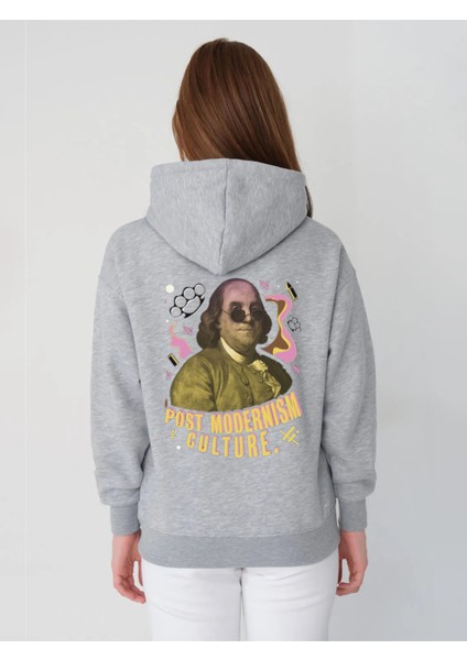 Oversize Sweatshirt & Hoodie Culture Baskılı