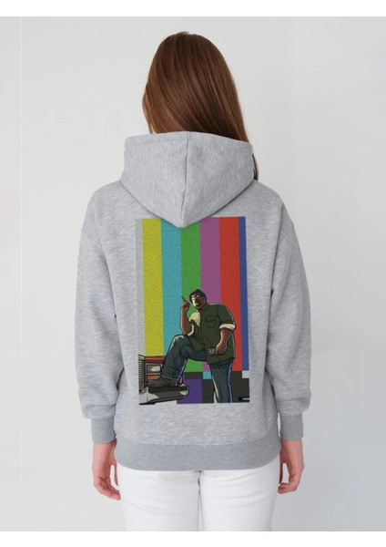 Oversize Sweatshirt & Hoodie Gta Sa Baskılı