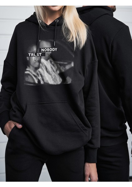Oversize Sweatshirt & Hoodie Tupac Baskılı