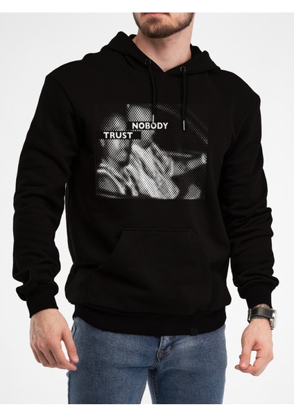 Oversize Sweatshirt & Hoodie Tupac Baskılı
