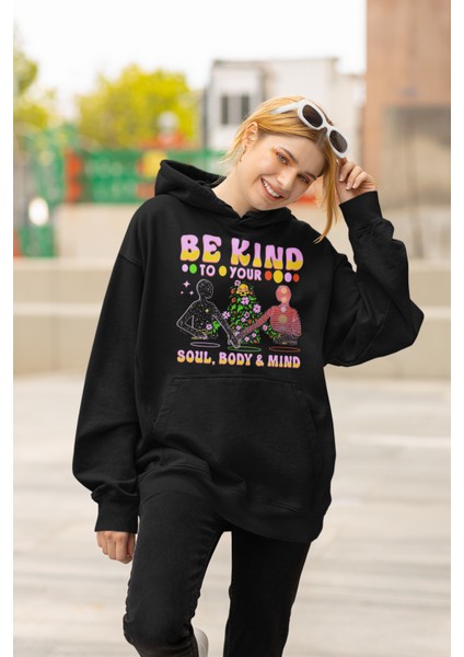 Oversize Sweatshirt & Hoodie Soul Baskılı