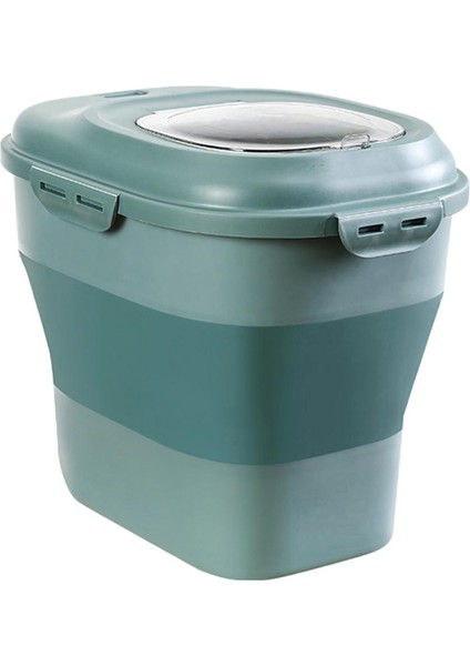 Katlanabilir Pirinç Saklama Konteyneri Depolama Kutusu 25 kg. - Yeşil (Yurt Dışından)