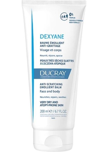 Dexyane Emollient Balm Atopiye Eğilimli Ciltler için Nemlendirici Balsam 200 ml