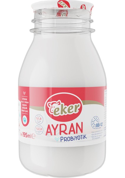 Probiyotik Tam Yağlı Ayran 195 ml