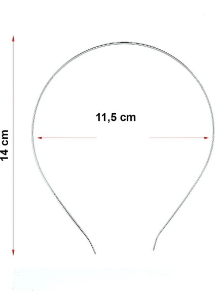 Toptan 100 Adet Metal Tel Taç 5 mm Nikel fiyatları