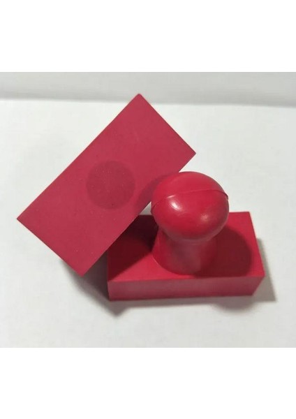 Mühür Kauçuk Alaşım Kırmızı Kaşe Dikdörtgen 60X30MM fiyatları
