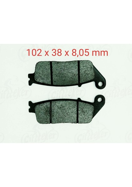 Ön Fren Disk Balatası FA142 Ask xmax 250 (2014-....)