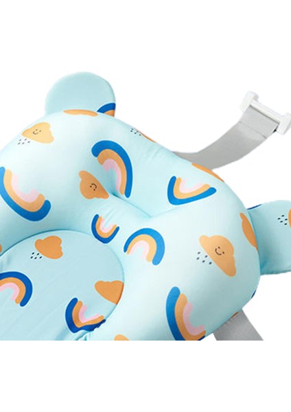 Yastık Kayma Önleyici Banyo Banyosu Destek Koltuk Gökkuşağı Mavisi (Yurt Dışından) modelleri