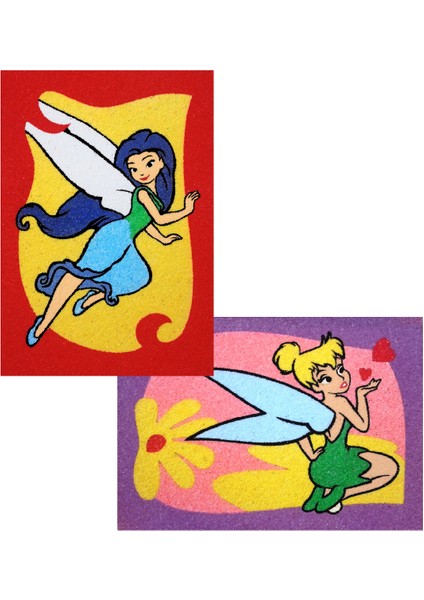 Fairies 2 Kum Boyama Kartları modelleri