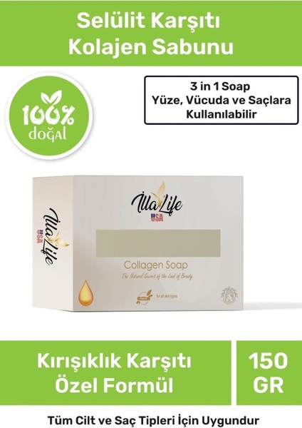 Illa Life & Cilt Bakım Sabunu 150 gr