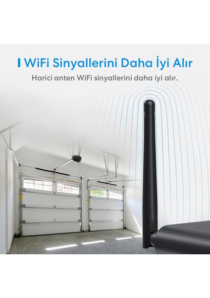 Wi-Fi Uzaktan Kontrollü Akıllı 3 Garaj Kapısı Kontrollü Anahtar