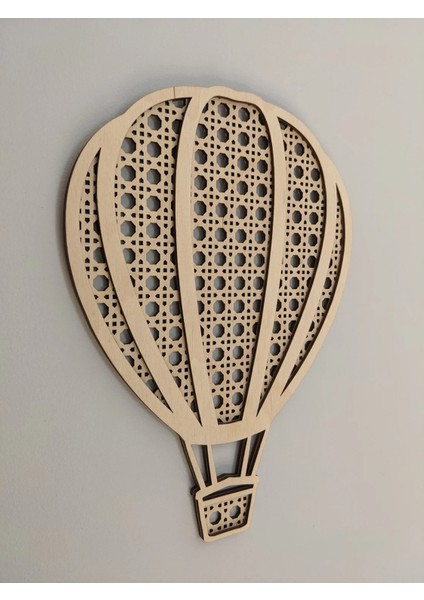 2 Li Rattan Sıcak Hava Balonu Sıcak Hava Balonu Dekoru Rattan Dekor Kreş Dekoru Bohem Dekor
