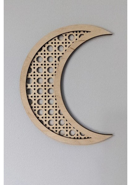 Rattan Ay ve Yıldız Seti Rattan Ay Rattan Yıldız Kreş Rattan Dekor Ay ve Yıldız Kreş Dekoru