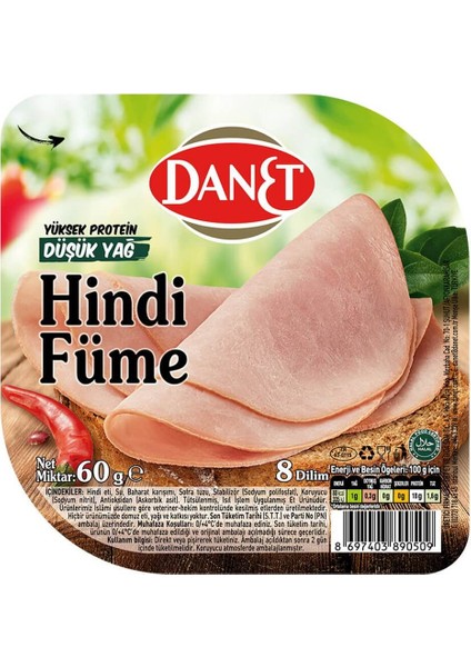 Tadımlık Füme Hindi 150 gr