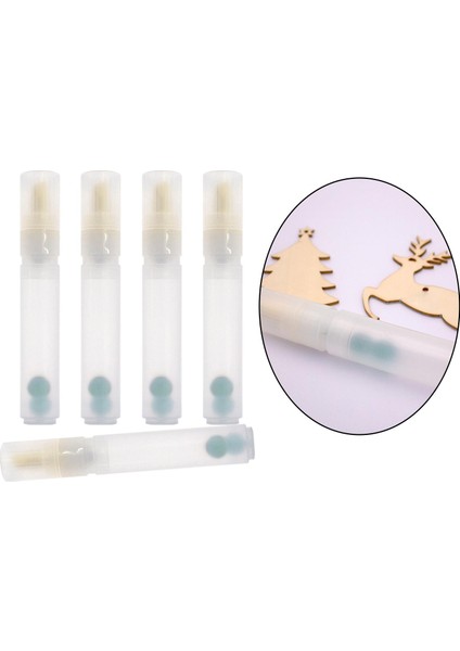 5pcs Doldurabilen Boş Boya Kalemi Yeniden Doldurma Boş Tüp Öğrenciler Marker Resim modelleri