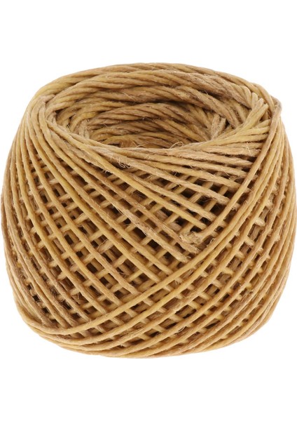 200FT Premium Hempwick Mum Balmumu Kaplama Zanaat Ipi ile El Yapımı