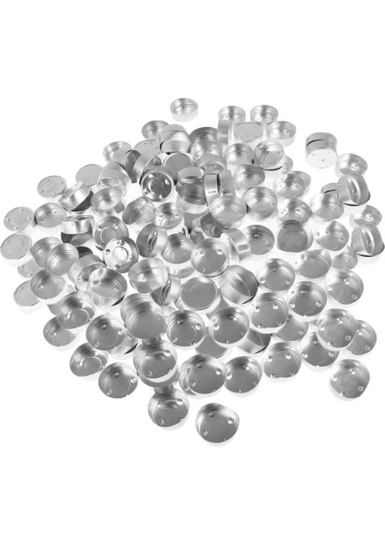300 Adet Çok Yuvarlak Şekilli Alüminyum Çay Işık Fincan Mum Yapım Kiti Için Mum Tutucular, Düğün Dekorasyonu Için Tealight Mumlar Tutucu (Yurt Dışından) fırsatları