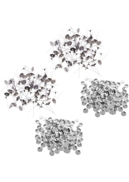 600PCS Alüminyum Tealight Boş Kasa Teneke Diy Çay Işığı Mum Fitil Yapımı Zanaat (Yurt Dışından)