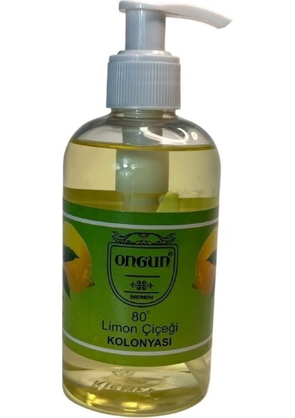 Limon Kolonyası 80° 250 ml Basmalı