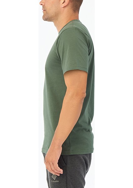 Csc M Basic Sm Logo Brushed Ss Erkek T-Shirt CS0282