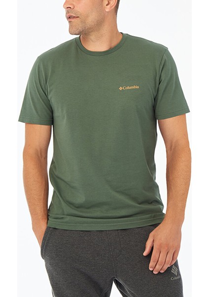 Csc M Basic Sm Logo Brushed Ss Erkek T-Shirt CS0282