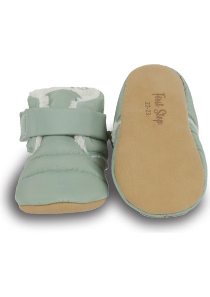 Paraşüt Kumaş Kürklü Anne Terlik ve Bebek Panduf (Terlik ve Panduf Ayrı SATILMAKTADIR.)-MİNT-T-1007 indirimleri