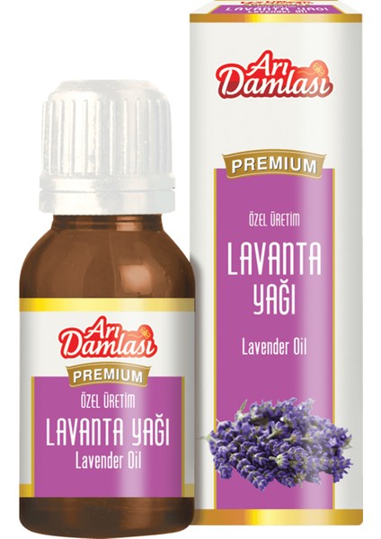 Arı Damlası %100 Doğal ve Bitkisel Lavanta Yağı 20 ml