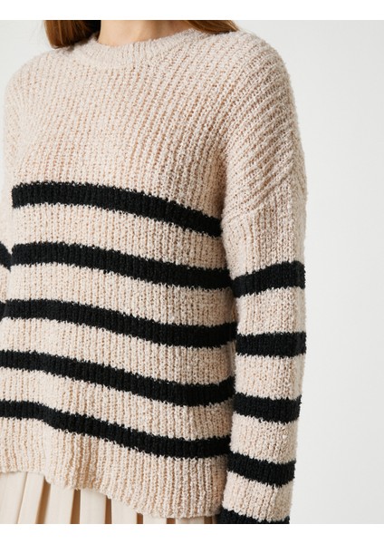 Örgü Kazak Bisiklet Yaka Uzun Kollu indirimleri