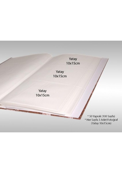 10x15 cm 300'lük Ofset Baskılı ve Desenli Fotoğraf Albümü Gri fiyatları