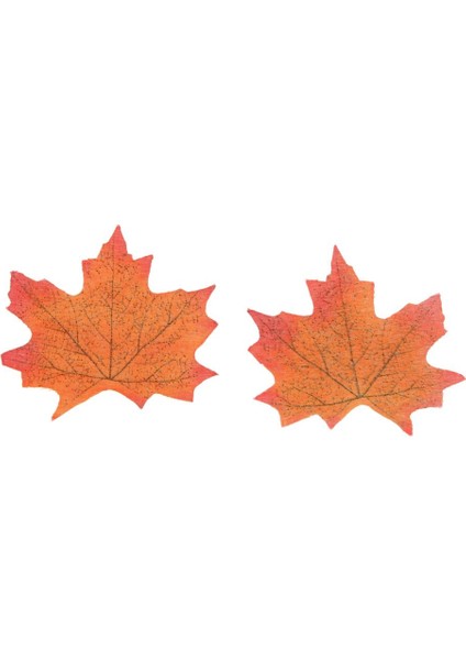 100PCS Yaprak Ipek Yaprakları Düğün Bahçe Dekorasyonu Gül Kırmızı (Yurt Dışından)
