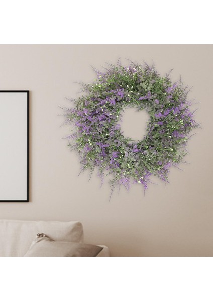 18 '' Çelenk Garland Çiftlik Evi Exacum (Yurt Dışından) fırsatları